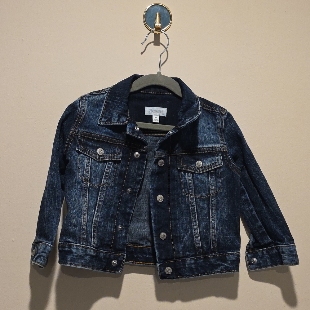 Gymboree Boys Jean jacket Long Sleeve Denim Kida Quality  2T